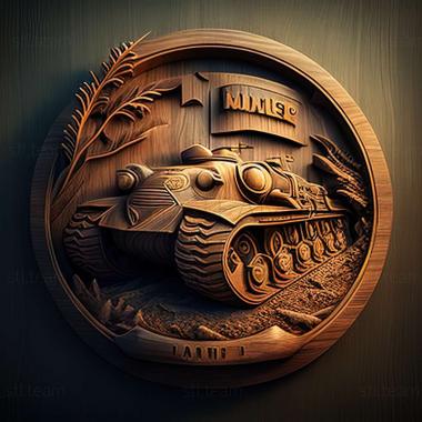 3D модель Гра World of Tanks Generals (STL)